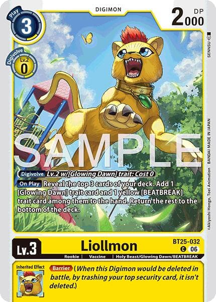 Liollmon — Dual Revolution card
