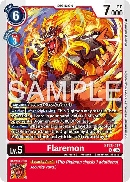 Flaremon — Dual Revolution card