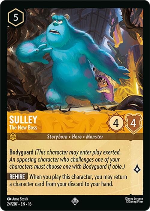 Sulley - The New Boss — Attack of the Vine! card