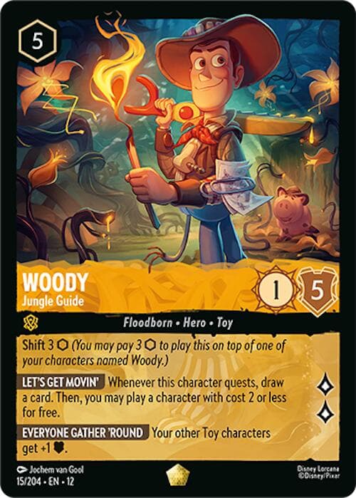 Woody - Jungle Guide — Wilds Unknown card