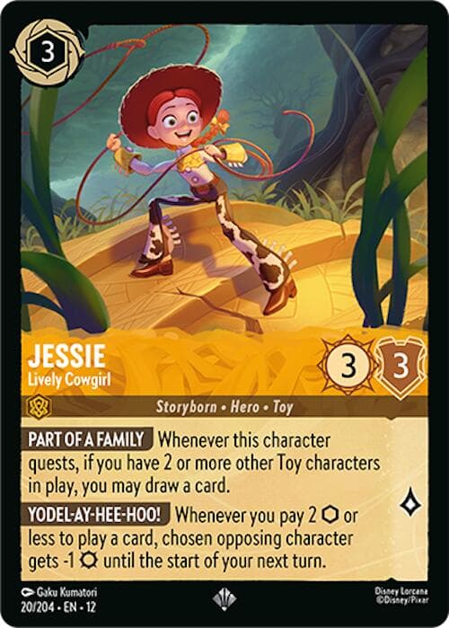 Jessie - Lively Cowgirl — Wilds Unknown card