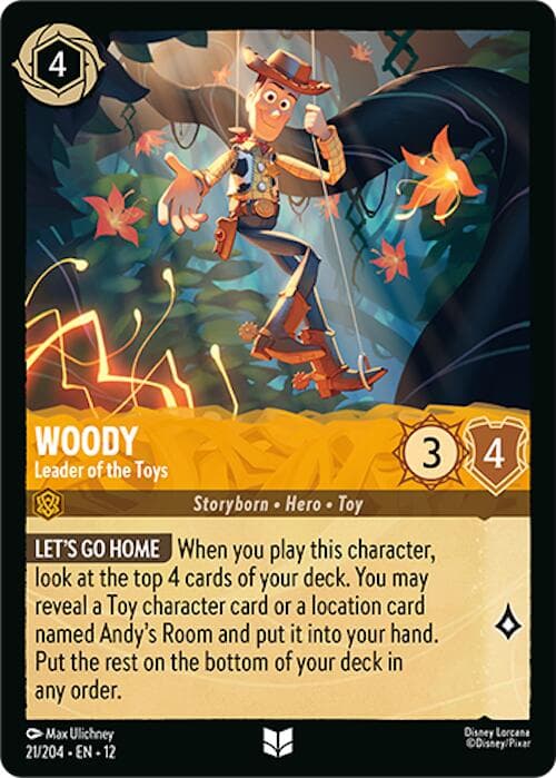 Woody - Leader of the Toys — Wilds Unknown card