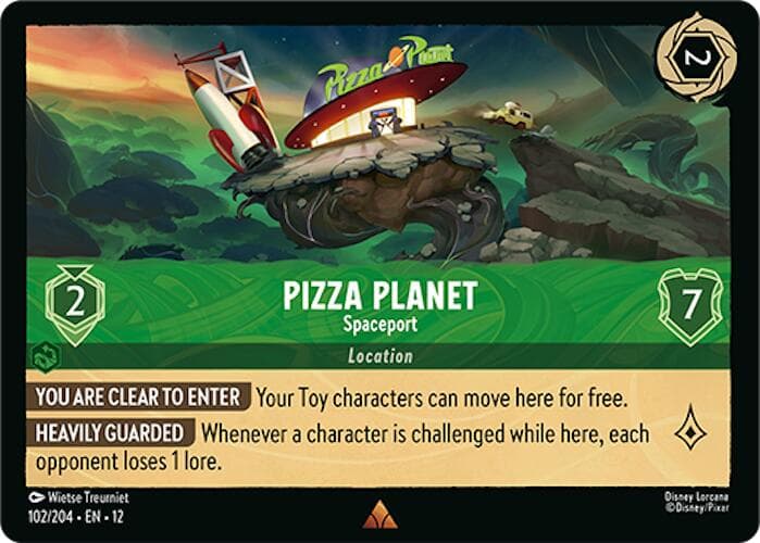 Pizza Planet - Spaceport — Wilds Unknown card