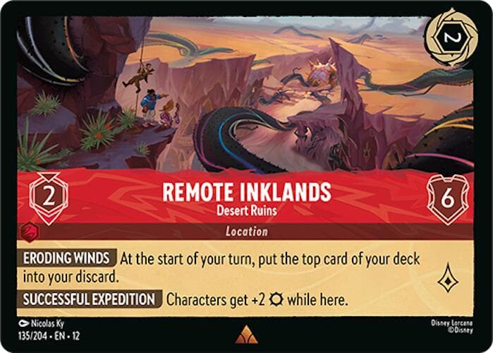 Remote Inklands - Desert Ruins — Wilds Unknown card