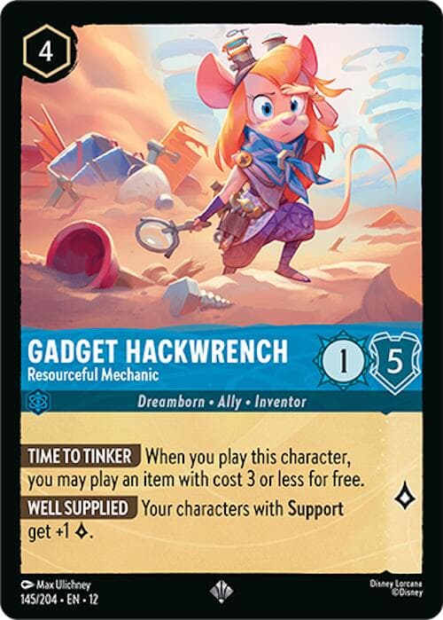 Gadget Hackwrench - Resourceful Mechanic — Wilds Unknown card