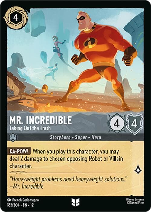 Mr. Incredible - Taking Out the Trash — Wilds Unknown card