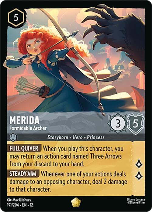 Merida - Formidable Archer — Wilds Unknown card