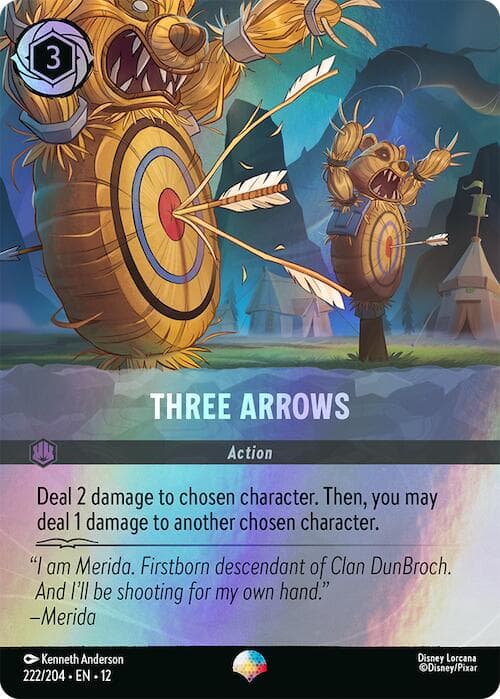 Three Arrows (Epic) — Wilds Unknown card