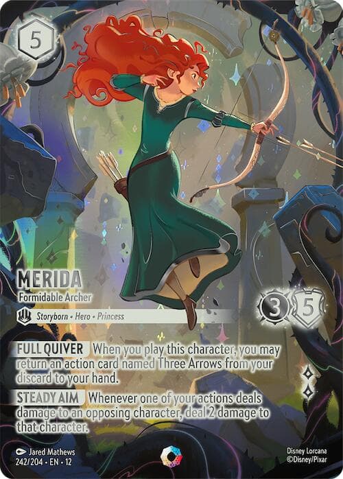 Merida - Formidable Archer (Iconic) — Wilds Unknown card