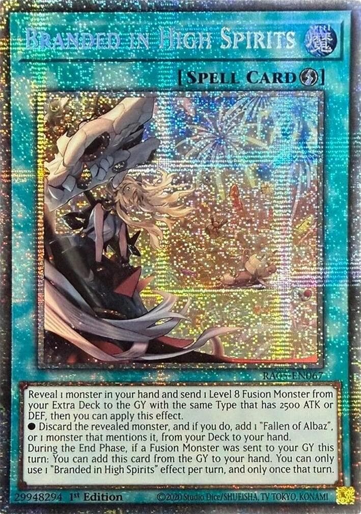 Branded in High Spirits (Starlight Rare) — Rarity Collection 5 card