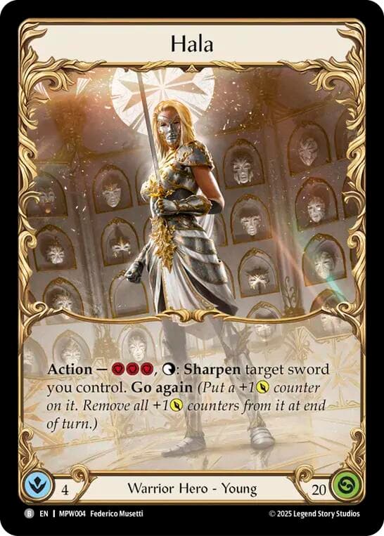 Hala — Mastery Pack Warrior card