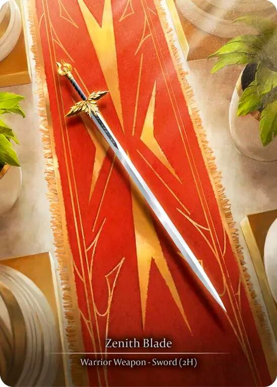 Zenith Blade (Marvel) — Mastery Pack Warrior card