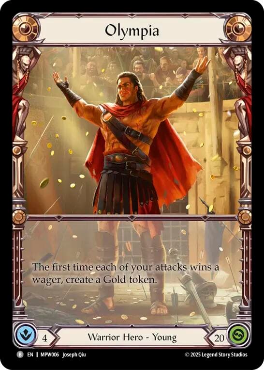 Olympia — Mastery Pack Warrior card