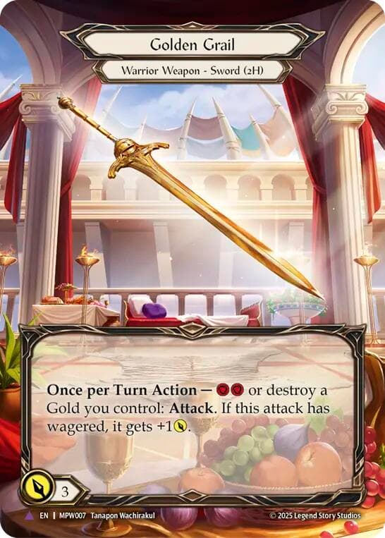 Golden Grail (Marvel) — Mastery Pack Warrior card