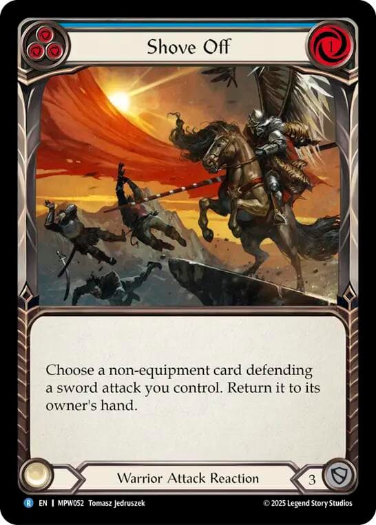 Shove Off — Mastery Pack Warrior card