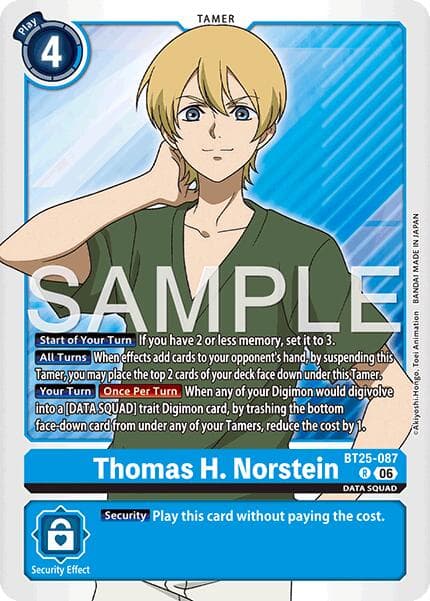 Thomas H. Norstein — Dual Revolution card