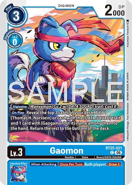 Gaomon — Dual Revolution card