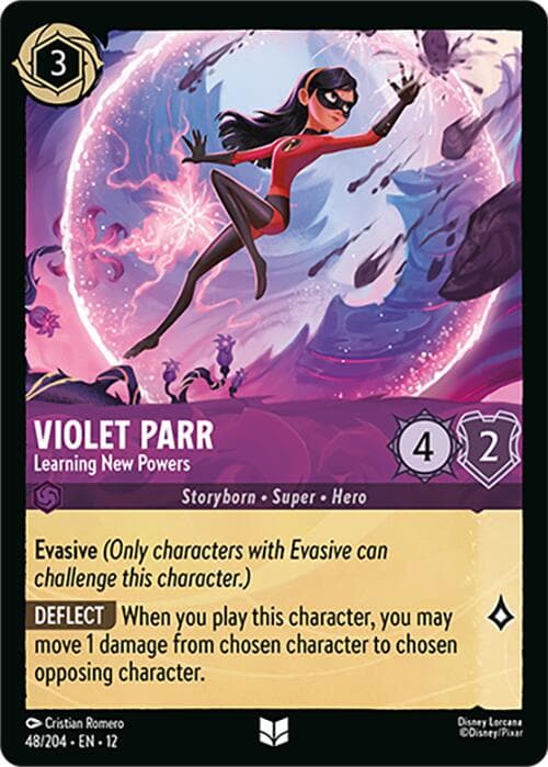 Violet Parr - Learning New Powers — Wilds Unknown card