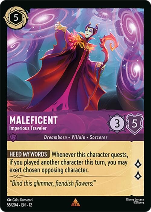 Maleficent - Imperious Traveler — Wilds Unknown card