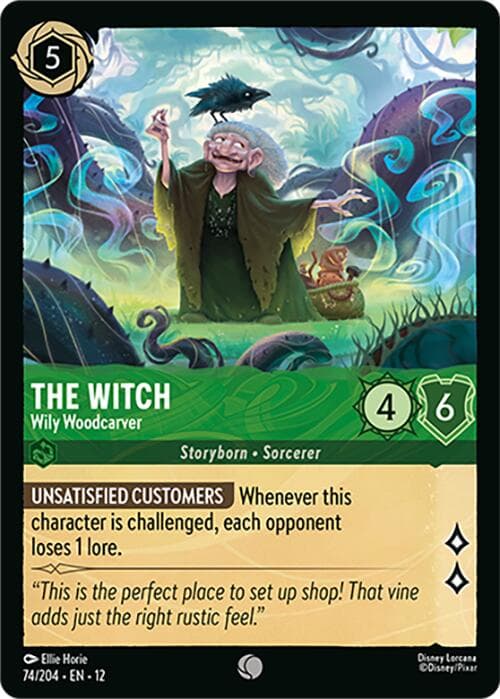 The Witch - Wily Woodcarver — Wilds Unknown card