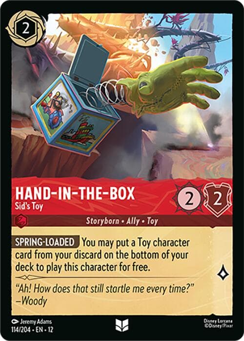 Hand-in-the-Box - Sid's Toy — Wilds Unknown card