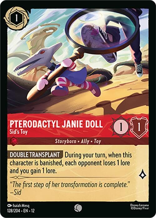 Pterodactyl Janie Doll - Sid's Toy — Wilds Unknown card