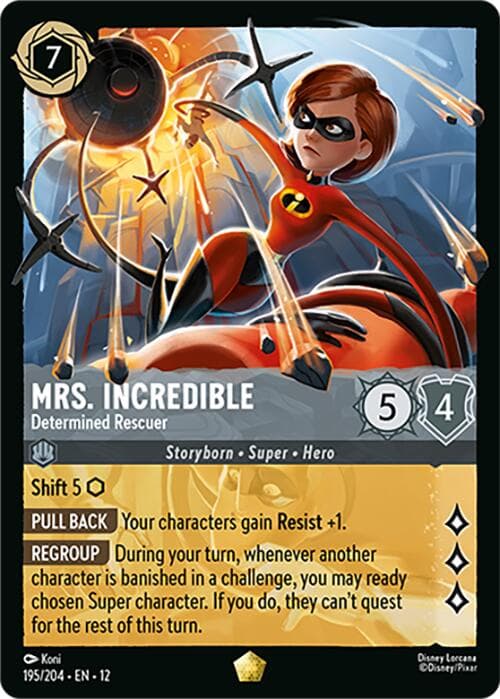 Mrs. Incredible - Determined Rescuer — Wilds Unknown card