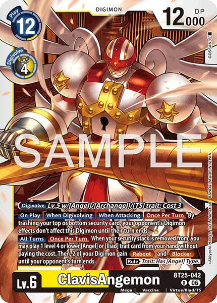 ClavisAngemon — Dual Revolution card