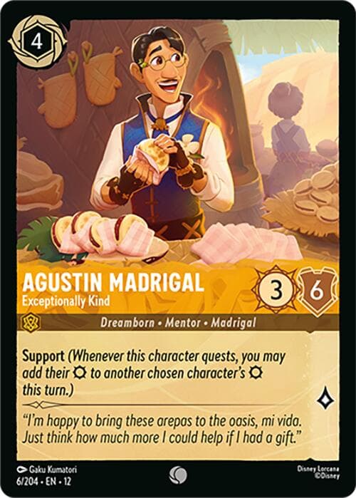 Agustin Madrigal - Exceptionally Kind — Wilds Unknown card