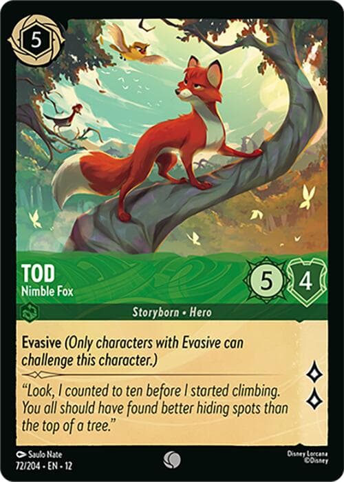 Tod - Nimble Fox — Wilds Unknown card