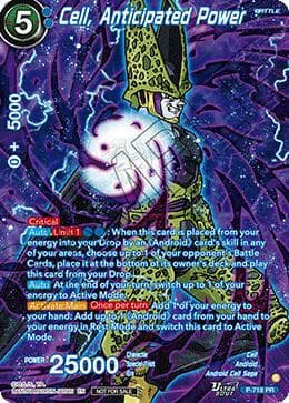 Cell, Anticipated Power (Alternate Art) (Deluxe Pack 2026 Vol.1) — Tournament Promotion Cards card