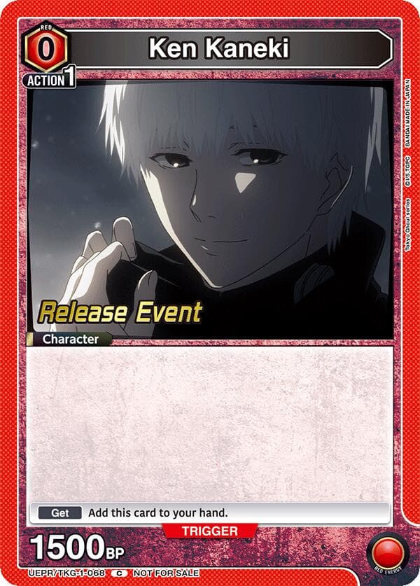 Ken Kaneki (068) — UE18BT: Tokyo Ghoul Release Event Cards card
