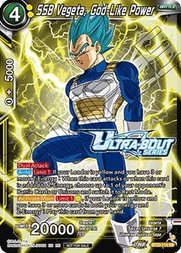 SSB Vegeta, God-Like Power (Event Pack 18) — Tournament Promotion Cards card