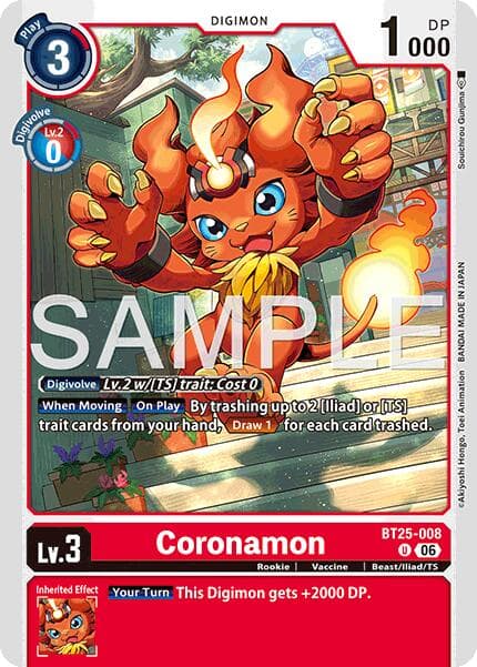 Coronamon — Dual Revolution card