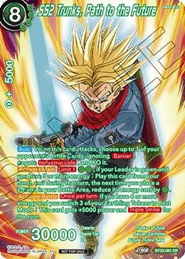 SS2 Trunks, Path to the Future (Premium Alt-Art Set 2026 Vol.1) — Tournament Promotion Cards card