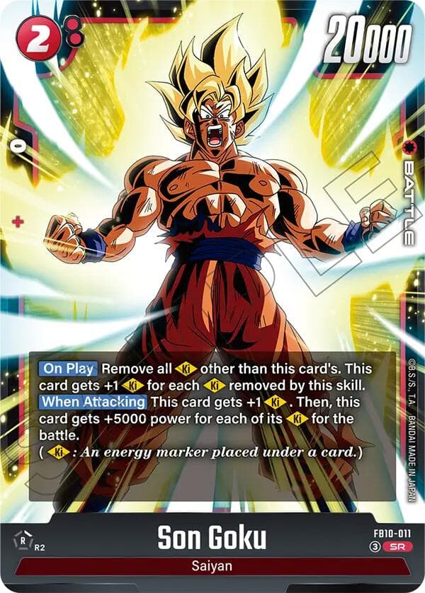 Son Goku - FB10-011 — Cross Force card