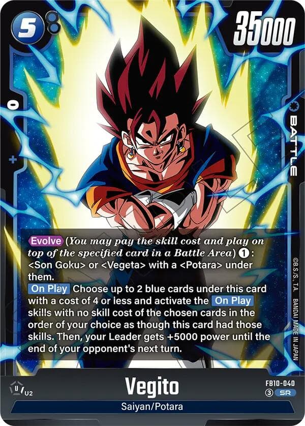 Vegito - FB10-040 — Cross Force card