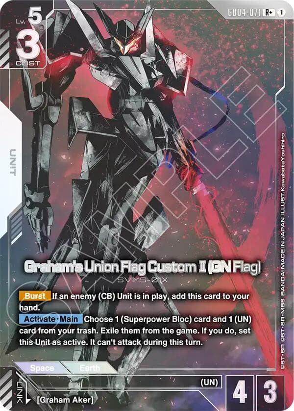 Graham's Union Flag Custom II (GN Flag) (R+) — Phantom Aria card