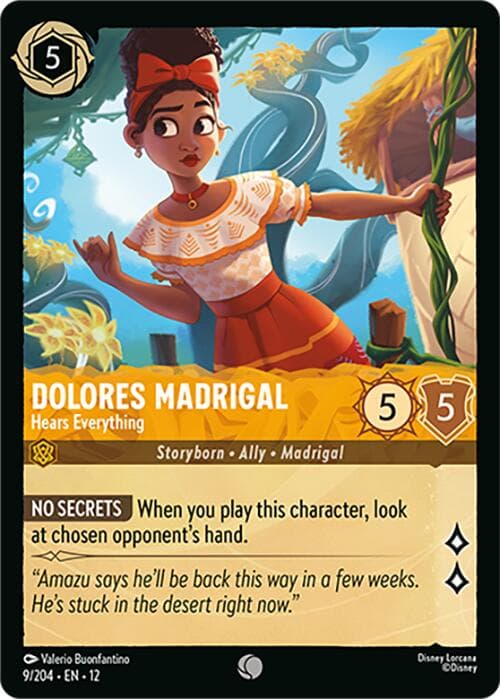 Dolores Madrigal - Hears Everything — Wilds Unknown card