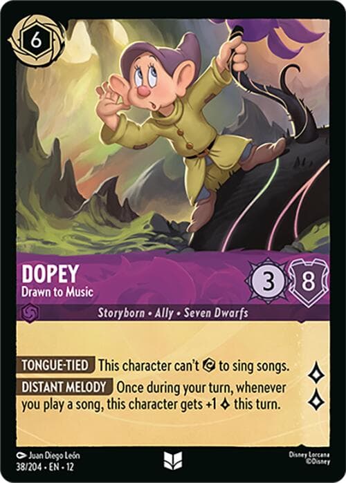 Dopey - Drawn to Music — Wilds Unknown card