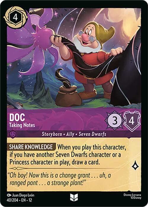 Doc - Taking Notes — Wilds Unknown card