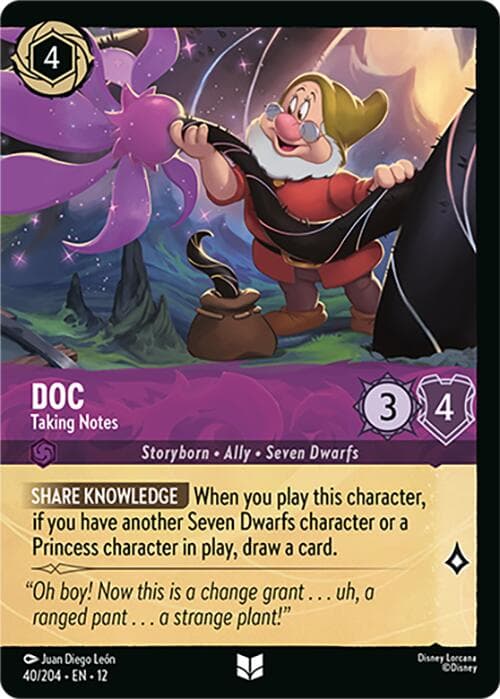 Doc - Taking Notes (Foil) — Wilds Unknown card