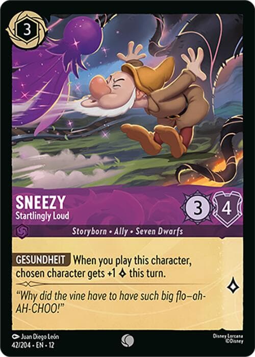 Sneezy - Startlingly Loud — Wilds Unknown card