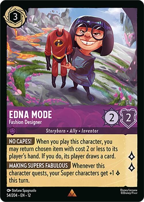 Edna Mode - Fashion Designer — Wilds Unknown card