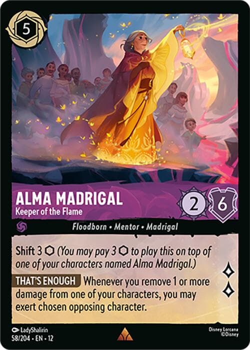 Alma Madrigal - Keeper of the Flame — Wilds Unknown card