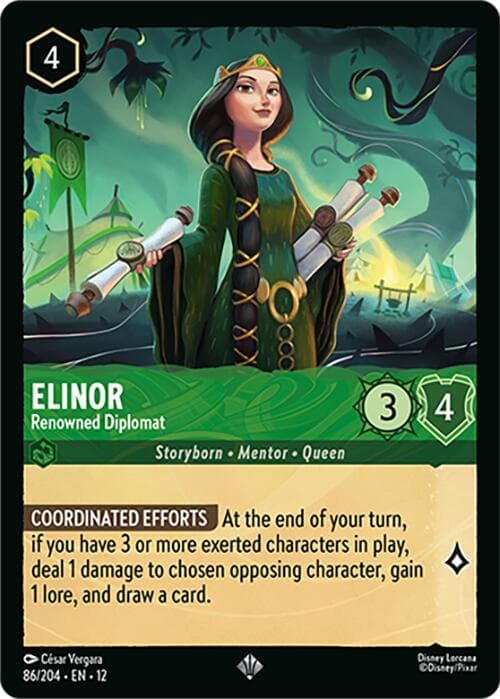 Elinor - Renowned Diplomat — Wilds Unknown card