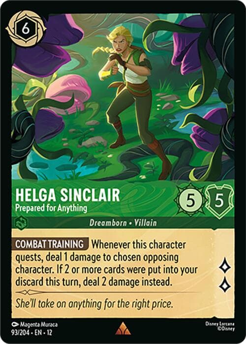 Helga Sinclair - Prepared for Anything — Wilds Unknown card