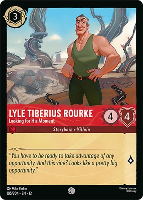 Lyle Tiberius Rourke - Looking for His Moment — Wilds Unknown card