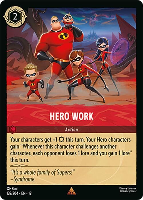 Hero Work — Wilds Unknown card