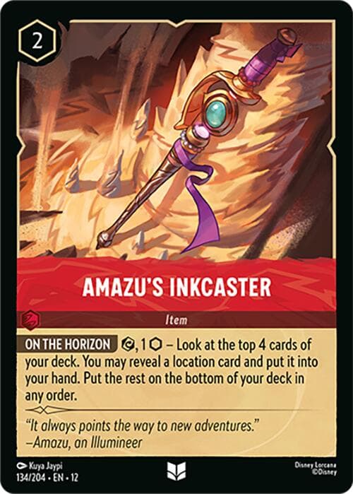 Amazu's Inkcaster — Wilds Unknown card